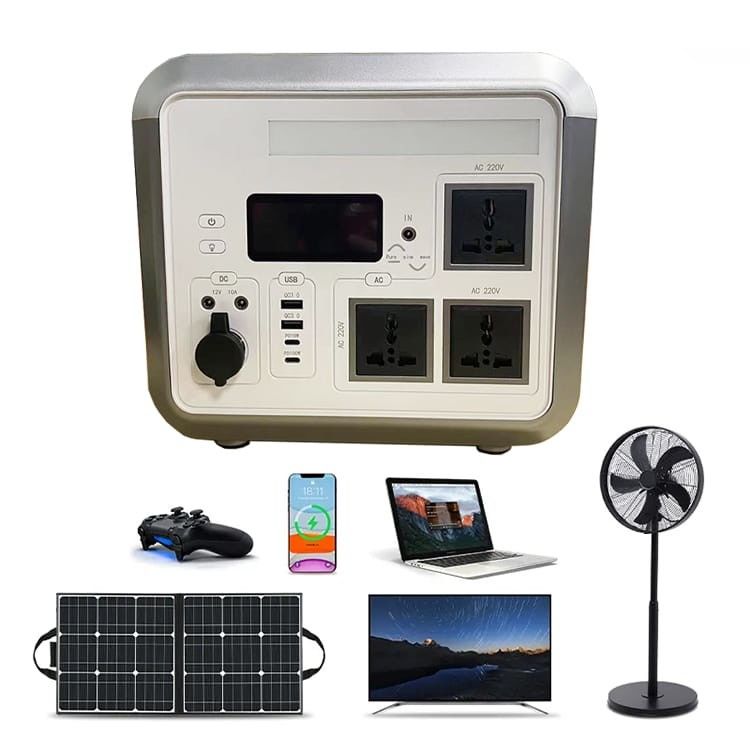 LiFePO4 Sistema de Bateria de Armazenamento de Energia Solar, Estação Elétrica de 1200w para Acampamento ao Ar Livre