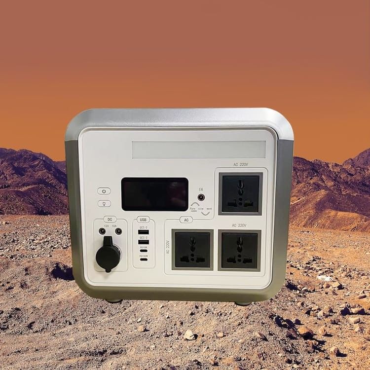 Estação de energia de bateria de lítio portátil versátil Hub de energia móvel para aventuras ao ar livre e backup de emergência