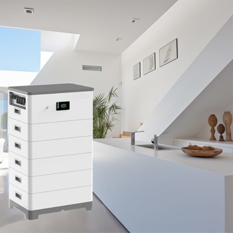 ESS 2.56KWH 5.12KWH 10.24KWH LiFePO4 Bateria de iões de lítio Sistema de armazenamento de energia solar
