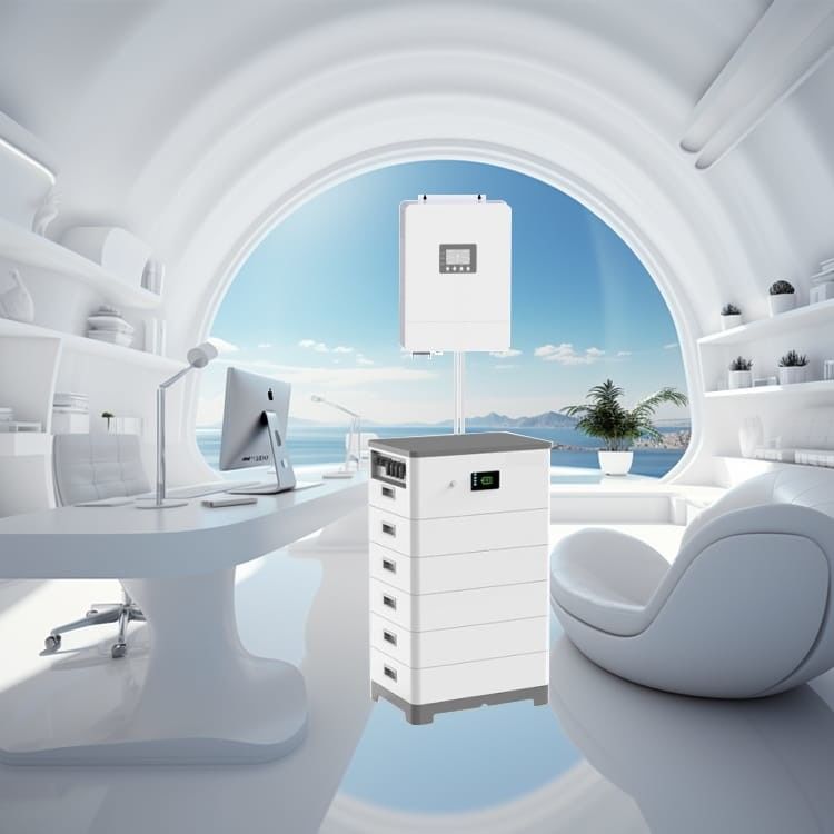 Bateria de casa empilhável modular inteligente Armazenamento de energia confiável para ambientes domésticos sustentáveis