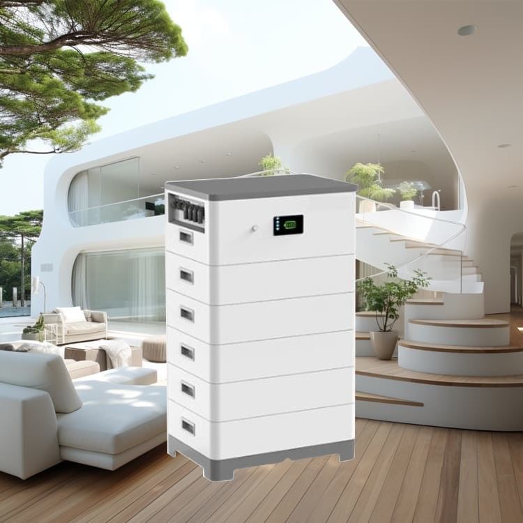 50 kWh Rackmount de alta tensão Lifepo4 Armazenamento de energia para operações industriais