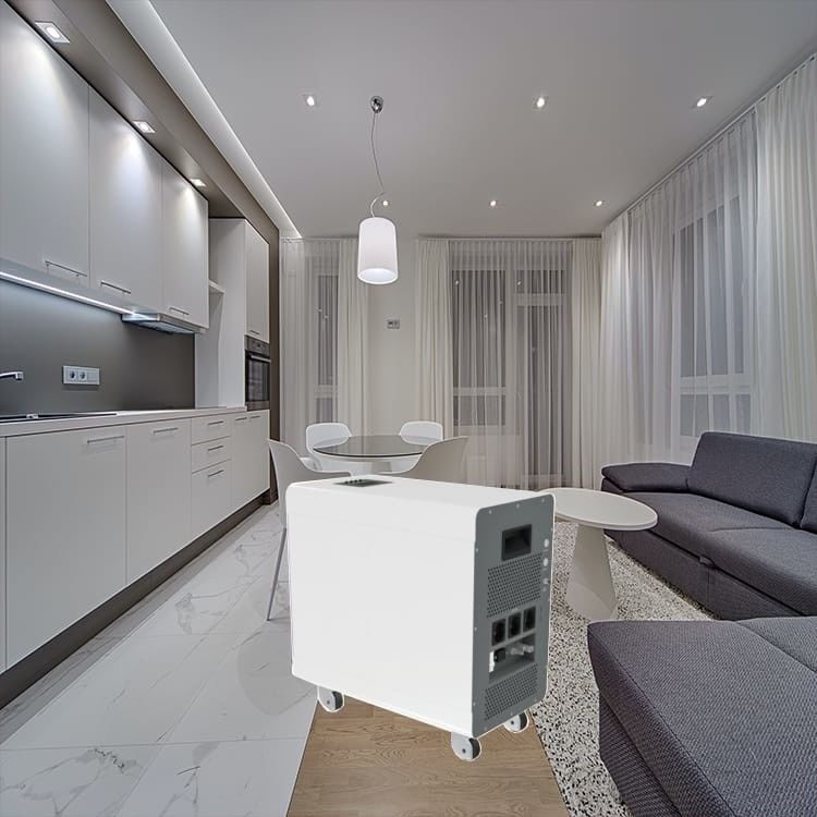 Inversor híbrido de 5kWh 200A com bateria de iões de lítio de tensão integrada 1000W - sistema ESS todo incluído
