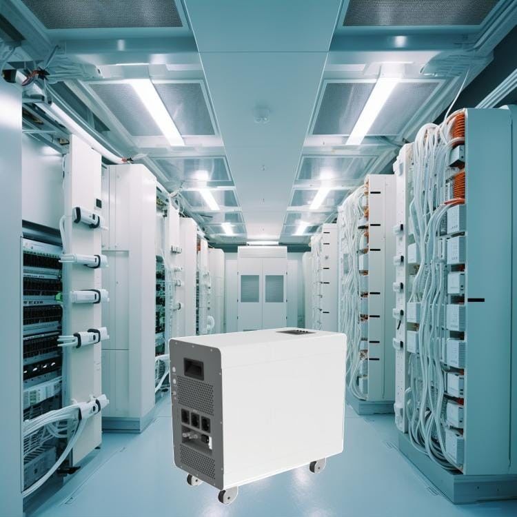 Bateria empilhada em um inversor 3.2Kw 5Kwh com célula de bateria prismática LiFePo4