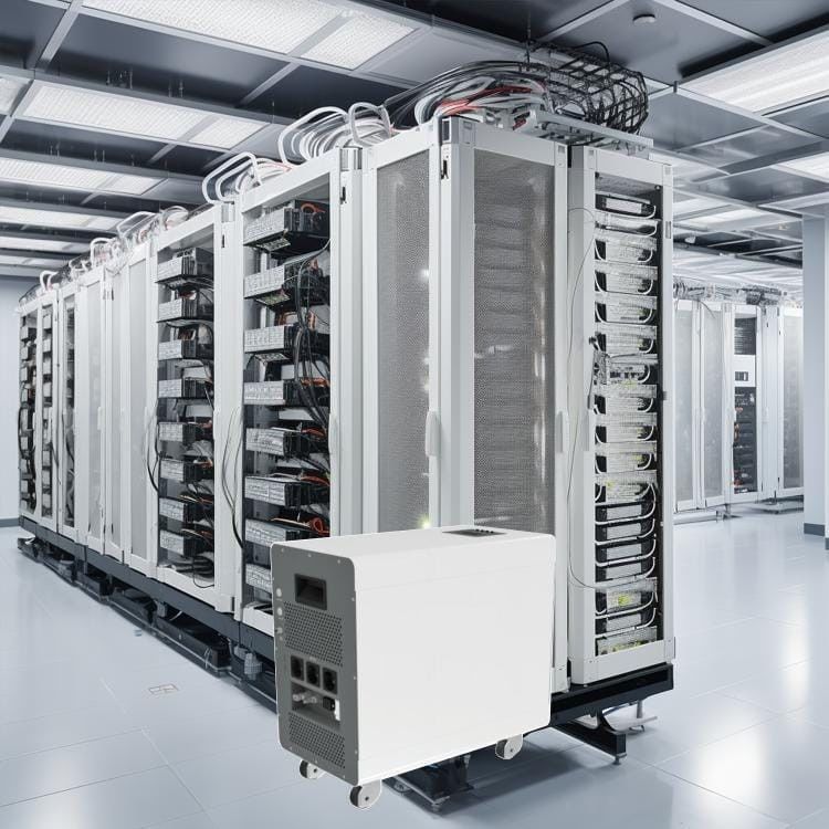 Pacote de bateria solar recarregável de iões de lítio LiFePo4 montado em rack de 48V 100Ah para sistema doméstico de armazenamento de energia
