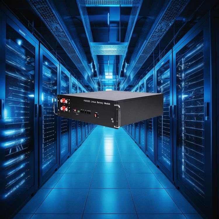 Bateria de íons de lítio montada em rack 14Kwh Sistema de armazenamento de energia doméstica 48V Solar LiFePO4 Bateria Pack