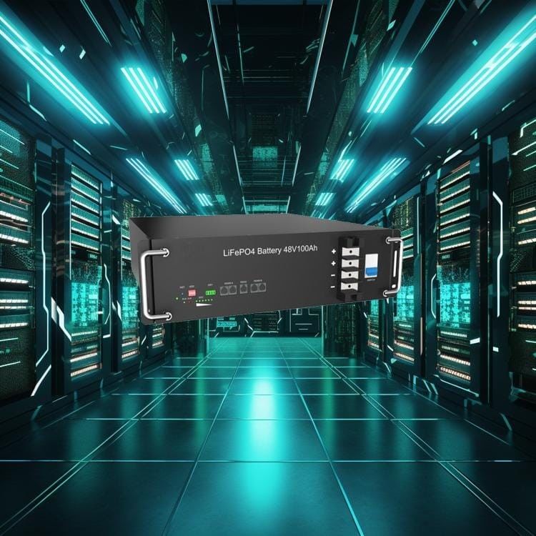 5.12kwh 100A Bateria de lítio Lifepo4 Rackmount Bateria de lítio Sistema de armazenamento de energia doméstica