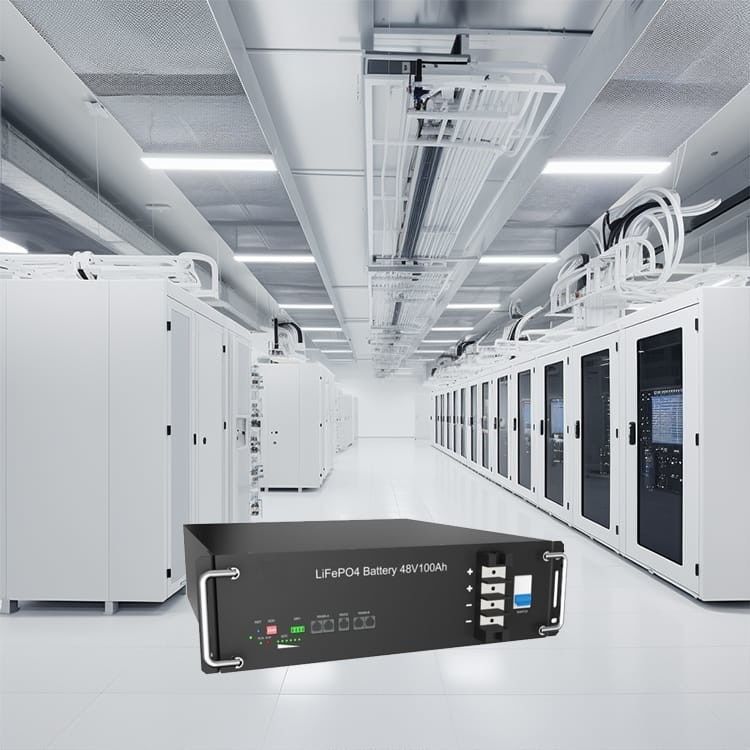 50 kWh Sistema de armazenamento de energia de alta tensão Lifepo4 Rackmount para ambientes comerciais