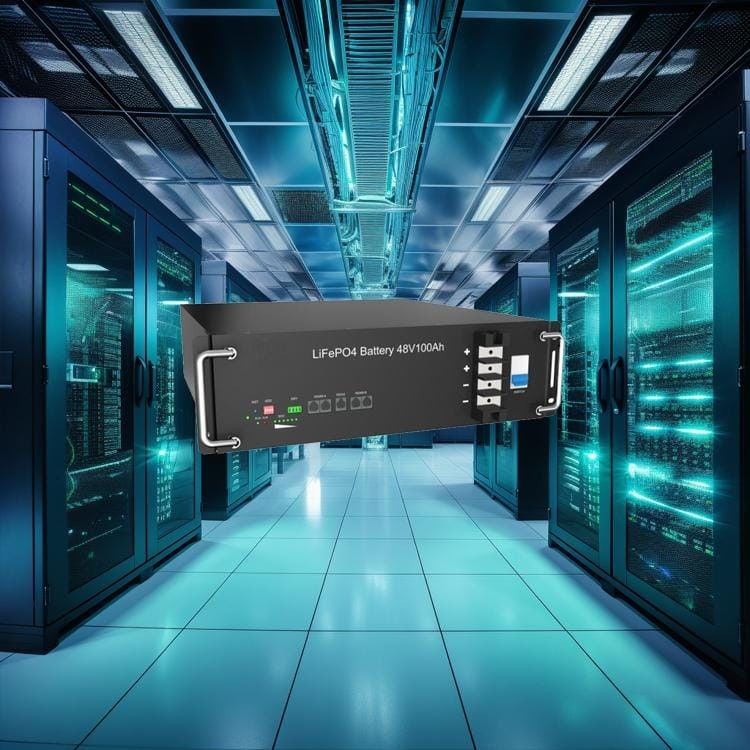 50kWh Alta Tensão Lifepo4 Rackmount Bateria de Lítio Sistema de Armazenamento de Energia Para Industrial